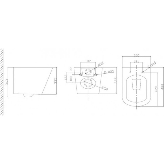 Инсталляция BelBagno BB002-80 с подвесным унитазом BelBagno Due BB3103CHR/SC - 15 Инсталляция BelBagno BB002-80 с подвесным унитазом BelBagno Due BB3103CHR/SC фото 15