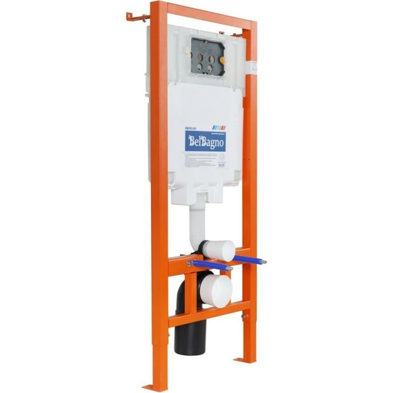 Инсталляция BelBagno BB002-80 с подвесным унитазом BelBagno Uno BB3105CHR/SC - 3 Инсталляция BelBagno BB002-80 с подвесным унитазом BelBagno Uno BB3105CHR/SC фото 3