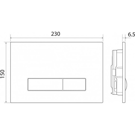 Инсталляция BelBagno BB002-80 с подвесным унитазом Cezares Stylus CZR-513-TH-R фото 15