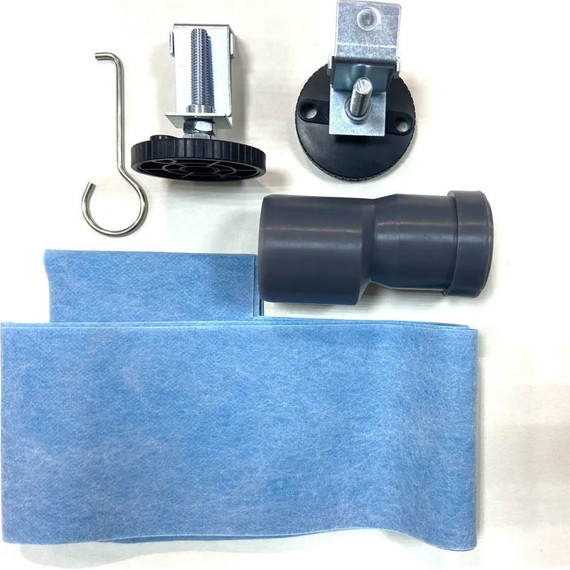 Трап Haiba 50 см HB93500-7, нержавеющая сталь, чёрный матовый фото 6