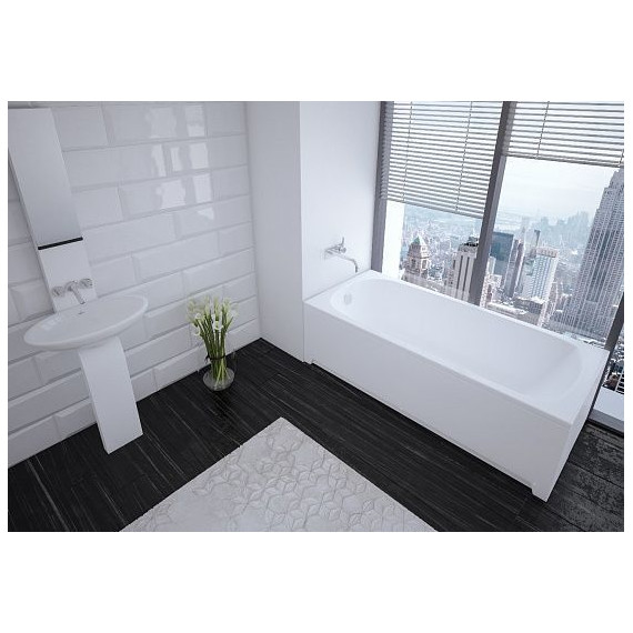 Ванна акриловая Azario Adelina 160x75 см AV.0010160, Размер - мм: 1600х750 - 3 Ванна акриловая Azario Adelina 160x75 см AV.0010160, Размер - мм: 1600х750 фото 3