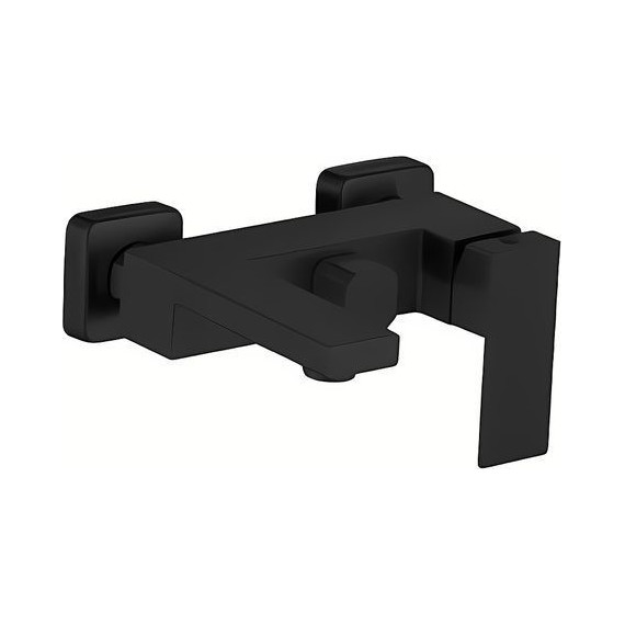 Смеситель для ванны Haiba HB60803-7, чёрный матовый фото 