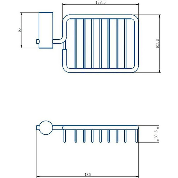 Мыльница Haiba HB8402-1 фото 2