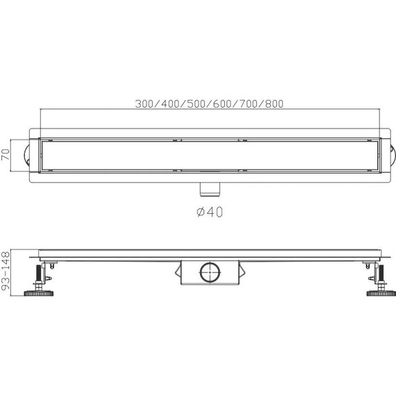Трап Haiba 70 см HB93700-7, нержавеющая сталь, чёрный матовый - 13 Трап Haiba 70 см HB93700-7, нержавеющая сталь, чёрный матовый фото 13