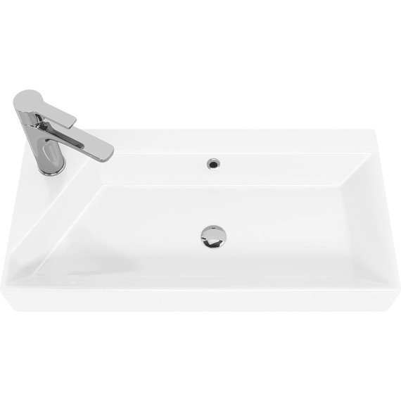 Тумба универсальная с раковиной Dreja Slim 65 см 99.0503, бетон/белый глянцевый - 13 Тумба универсальная с раковиной Dreja Slim 65 см 99.0503, бетон/белый глянцевый фото 13