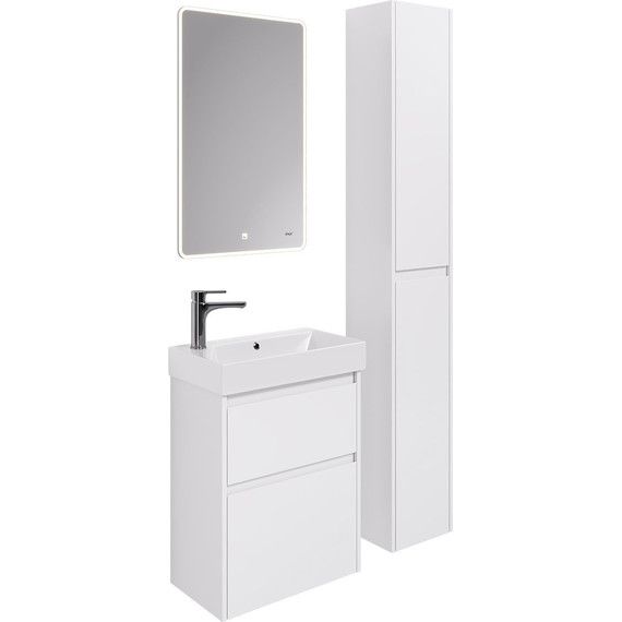 Пенал универсальный Dreja Slim 30 см 99.0406, белый глянцевый - 11 Пенал универсальный Dreja Slim 30 см 99.0406, белый глянцевый фото 11