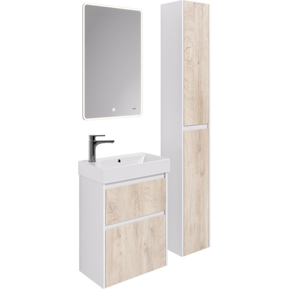 Пенал универсальный Dreja Slim 30 см 99.0504, дуб кантри/белый глянцевый - 11 Пенал универсальный Dreja Slim 30 см 99.0504, дуб кантри/белый глянцевый фото 11