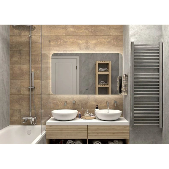 Зеркало Art&Max Ravenna Led 120 см AM-Rav-1200-700-DS-F фото 2