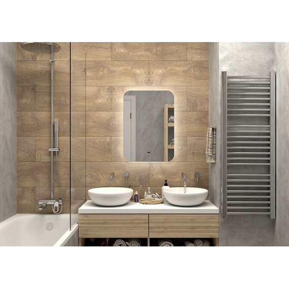 Зеркало Art&Max Ravenna Led 50 см AM-Rav-500-700-DS-F фото 2