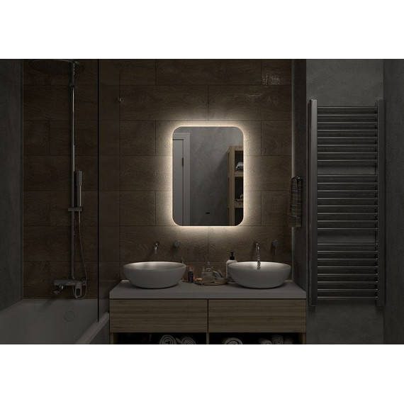 Зеркало Art&Max Ravenna Led 50 см AM-Rav-500-700-DS-F фото 3