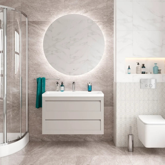 Зеркало Art&Max Sanremo Led 100 см AM-San-1000-DS-F фото 2