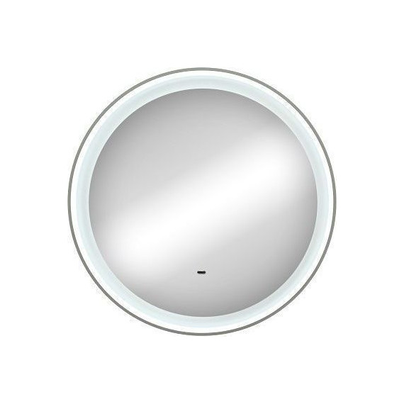 Зеркало Art&Max Napoli Led 60 см AM-Nap-600-DS-F-White, белый матовый фото 