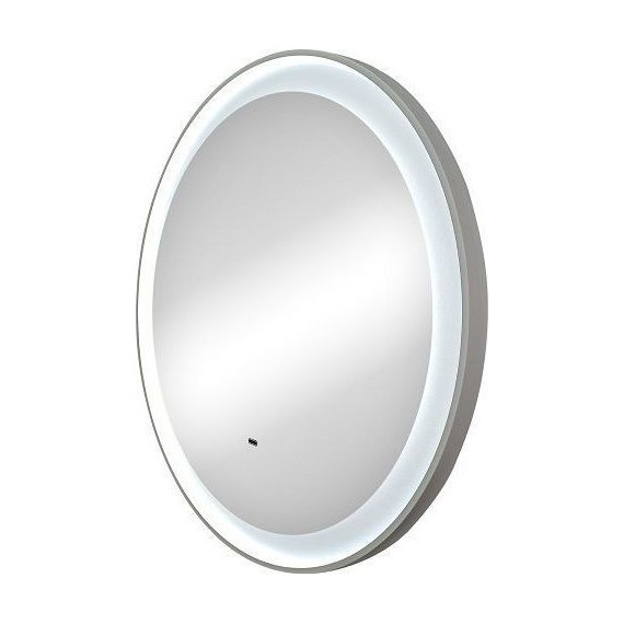 Зеркало Art&Max Napoli Led 60 см AM-Nap-600-DS-F-White, белый матовый фото 7