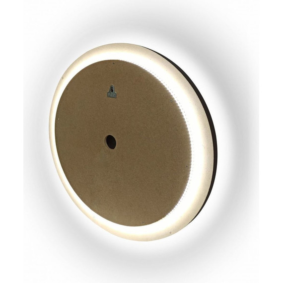 Зеркало Art&Max Napoli Led 60 см AM-Nap-600-DS-F-White, белый матовый фото 10