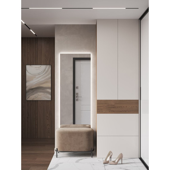 Зеркало Cersanit Eclipse Smart Led 50 см A64154 - 3 Зеркало Cersanit Eclipse Smart Led 50 см A64154 фото 3