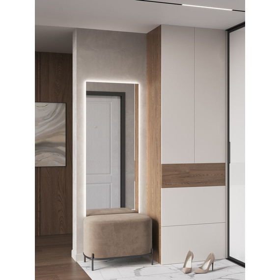 Зеркало Cersanit Eclipse Smart Led 50 см A64154 - 4 Зеркало Cersanit Eclipse Smart Led 50 см A64154 фото 4