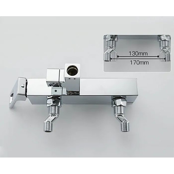 Душевая стойка со смесителем Gappo G2418-1 - 5 Душевая стойка со смесителем Gappo G2418-1 фото 5