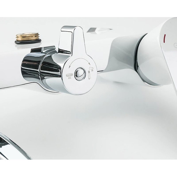 Душевая стойка Gappo G2448-8, белый/хром - 9 Душевая стойка Gappo G2448-8, белый/хром фото 9