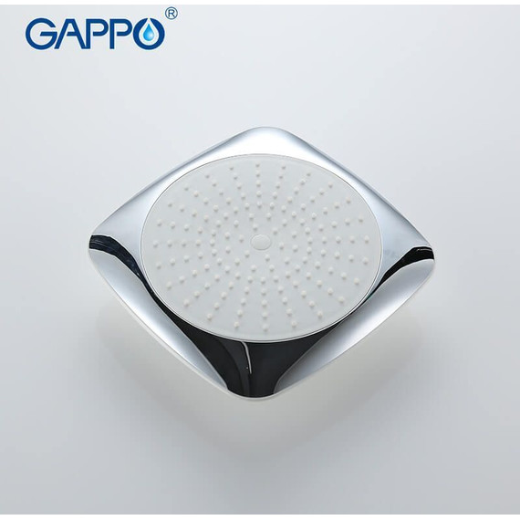 Душевая стойка Gappo G2448-8, белый/хром - 4 Душевая стойка Gappo G2448-8, белый/хром фото 4