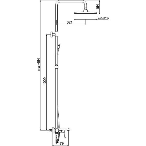 Душевая стойка Gappo G2450-8 - 13 Душевая стойка Gappo G2450-8 фото 13