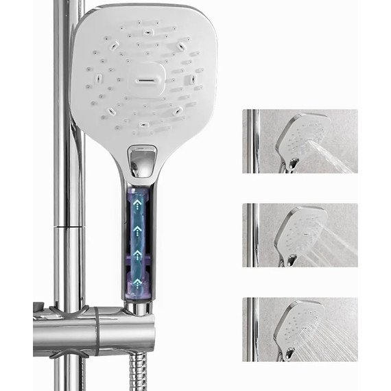 Душевая стойка Gappo G2450-8 - 7 Душевая стойка Gappo G2450-8 фото 7