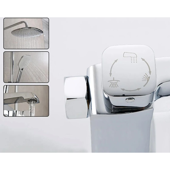 Душевая стойка Gappo G2450-8 - 6 Душевая стойка Gappo G2450-8 фото 6