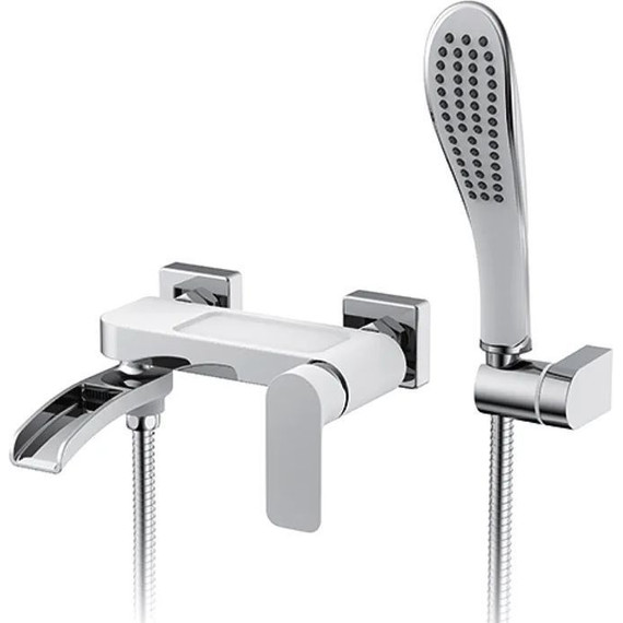 Смеситель для ванны Gappo G3248-8, белый/хром фото 