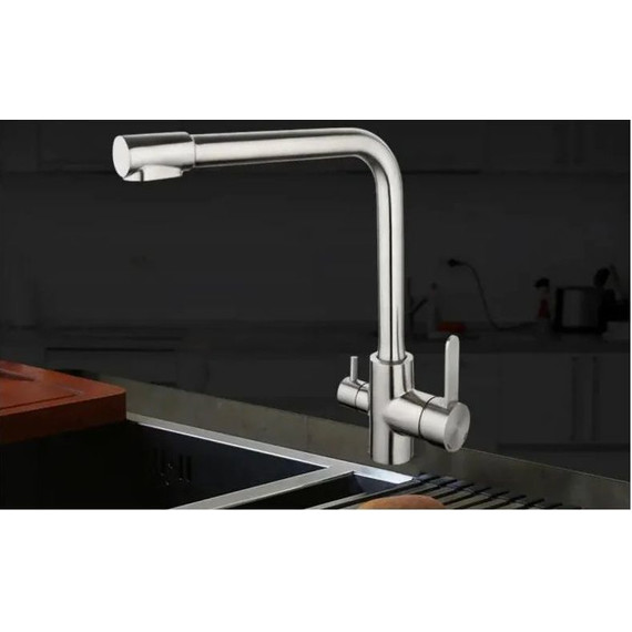 Смеситель для кухни Gappo G4399-1, сатин - 4 Смеситель для кухни Gappo G4399-1, сатин фото 4