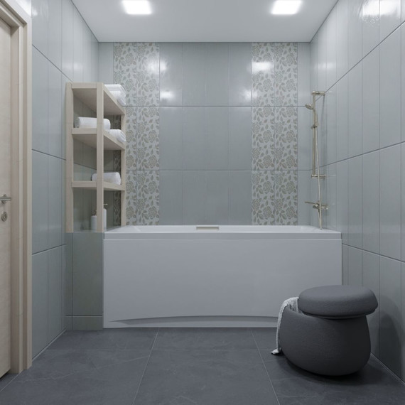 Ванна акриловая Тритон Алекса 170x75 см с каркасом, Размер - мм: 1700х750 фото 6