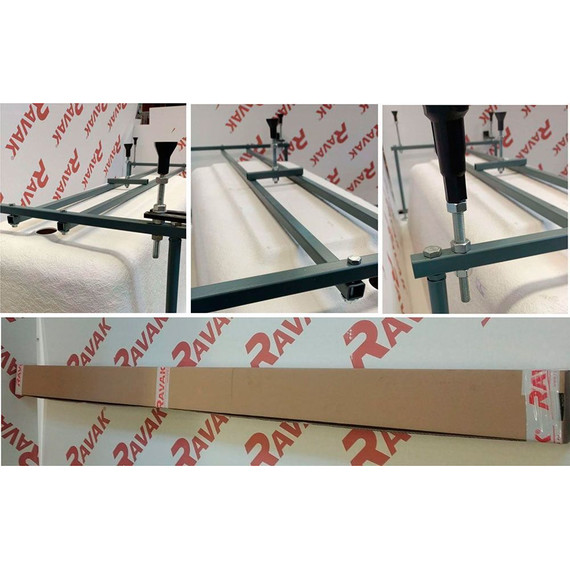 Опора для ванны универсальная усиленная Ravak Domino Plus 150/160/170 см фото 2