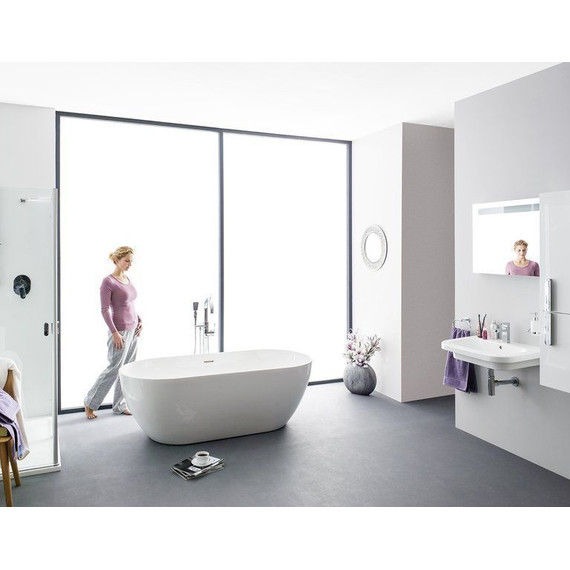 Ванна отдельностоящая Ravak Freedom O 169х80 см XC00100032 (чёрный слив) - 8 Ванна отдельностоящая Ravak Freedom O 169х80 см XC00100032 (чёрный слив) фото 8