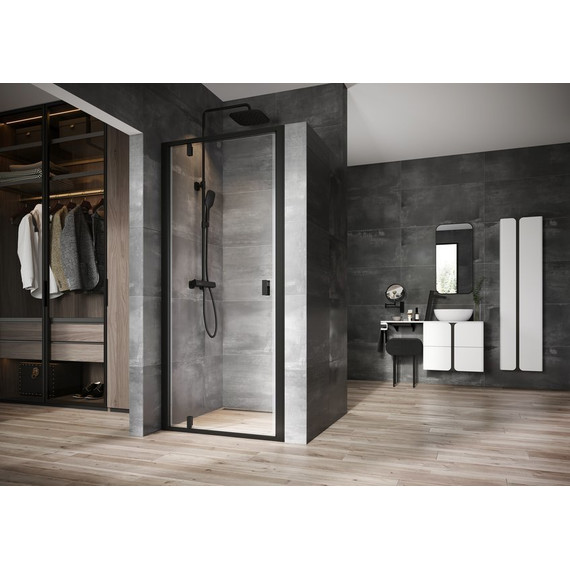 Душевая дверь Ravak Nexty NDOP1 80 см 03O40300Z1, чёрный/прозрачное - 2 Душевая дверь Ravak Nexty NDOP1 80 см 03O40300Z1, чёрный/прозрачное фото 2