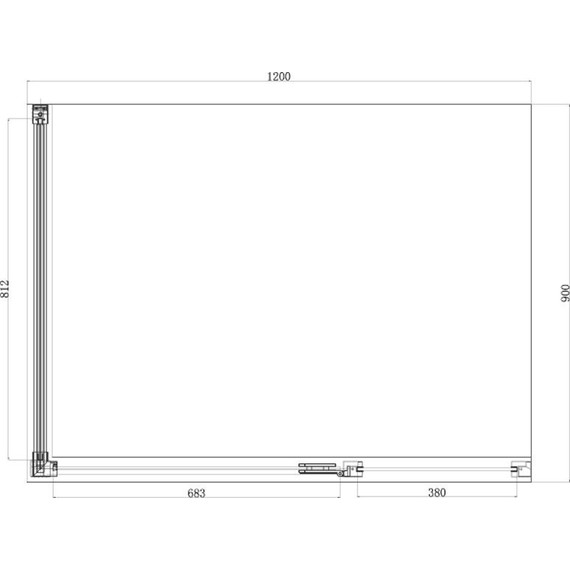 Душевое ограждение Azario Ontario AZ-NBB1231-L 120х90 см (стекло 8 мм) золото/прозрачное/узор - 4 Душевое ограждение Azario Ontario AZ-NBB1231-L 120х90 см (стекло 8 мм) золото/прозрачное/узор фото 4