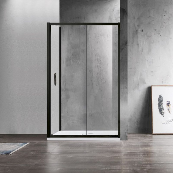 Душевое ограждение Azario Milton 120х80 см AZ-ND1131 R 1200 BLACK, черный/прозрачное - 2 Душевое ограждение Azario Milton 120х80 см AZ-ND1131 R 1200 BLACK, черный/прозрачное фото 2