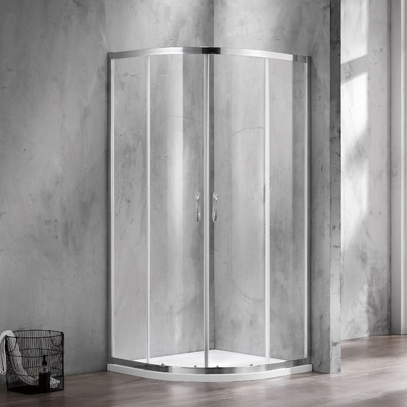 Душевое ограждение Azario Milton 90х90 см AZ-ND2142 900, хром/прозрачное - 2 Душевое ограждение Azario Milton 90х90 см AZ-ND2142 900, хром/прозрачное фото 2