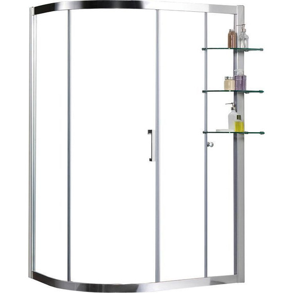 Душевое ограждение Azario Victoria AZ-NNQ2131-1-L 120х90 см (стекло 8 мм) хром/прозрачное - 2 Душевое ограждение Azario Victoria AZ-NNQ2131-1-L 120х90 см (стекло 8 мм) хром/прозрачное фото 2