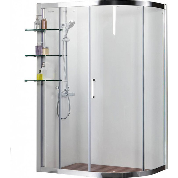 Душевое ограждение AZARIO Victoria AZ-NNQ2131-1-R 120х90 см (стекло 8 мм) хром/прозрачное - 3 Душевое ограждение AZARIO Victoria AZ-NNQ2131-1-R 120х90 см (стекло 8 мм) хром/прозрачное фото 3