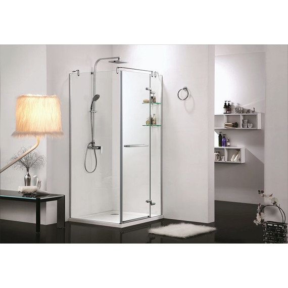 Душевое ограждение Azario Montreal AZ-NWG1231-R 90х90 см (стекло 8 мм) алюминий/прозрачное - 4 Душевое ограждение Azario Montreal AZ-NWG1231-R 90х90 см (стекло 8 мм) алюминий/прозрачное фото 4