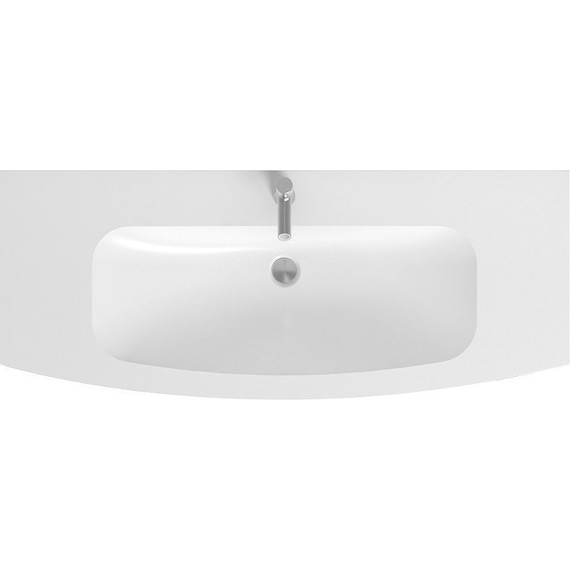 Тумба подвесная с раковиной Jacob Delafon Nona 120 см EB1890RU-442, серый антрацит (раковина из искусственного мрамора EB1882RU-00) фото 2