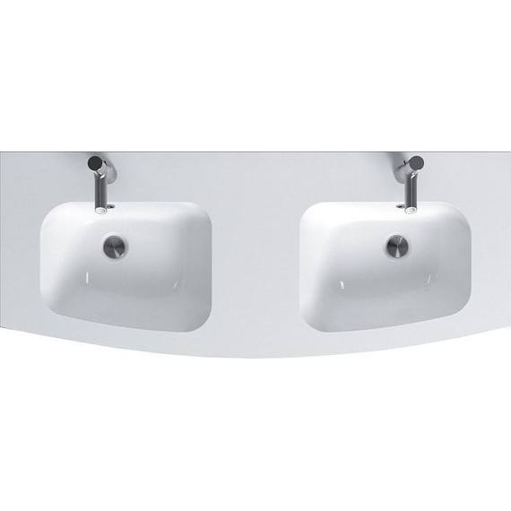 Тумба подвесная с раковиной Jacob Delafon Nona 140 см EB1891RU-G98, темно-синий (раковина из искусственного мрамора EB1883RU-00) фото 3