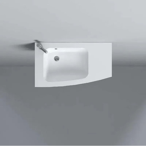 Тумба подвесная с раковиной Jacob Delafon Nona 80 см EB1888RU-442, серый антрацит (стеклянная раковина EB1884RU-DE1) фото 3