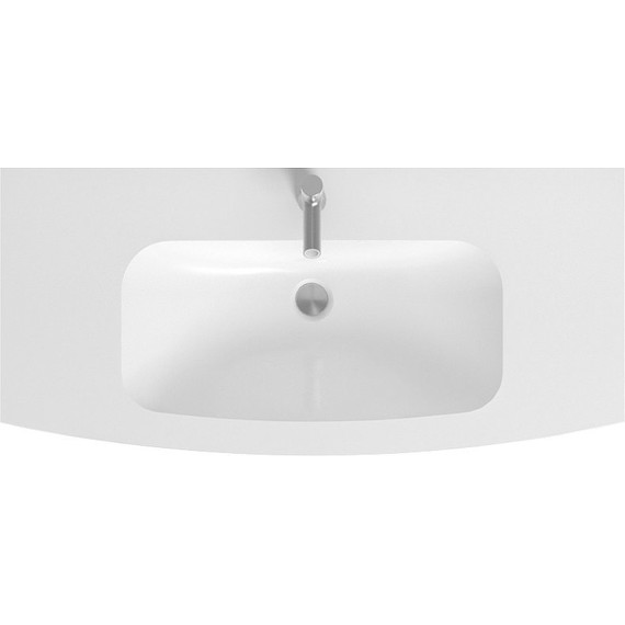 Тумба подвесная с раковиной Jacob Delafon Nona 100 см EB1889RU-442, серый антрацит (стеклянная раковина EB1885RU-DE1) фото 4