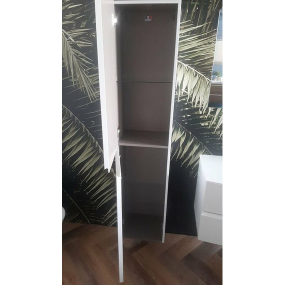 Пенал подвесной Jacob Delafon Nona 30x147 см L EB1892LRU-G1C, белый глянцевый - 4 Пенал подвесной Jacob Delafon Nona 30x147 см L EB1892LRU-G1C, белый глянцевый фото 4