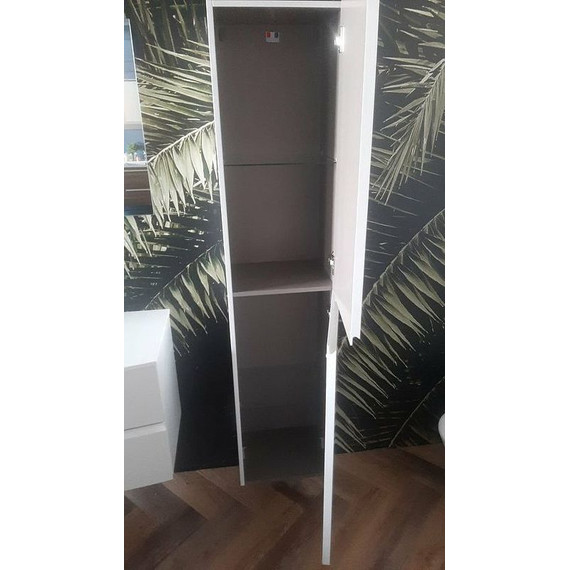 Пенал подвесной Jacob Delafon Nona 30x147 см R EB1892RRU-G1C, белый глянцевый - 4 Пенал подвесной Jacob Delafon Nona 30x147 см R EB1892RRU-G1C, белый глянцевый фото 4