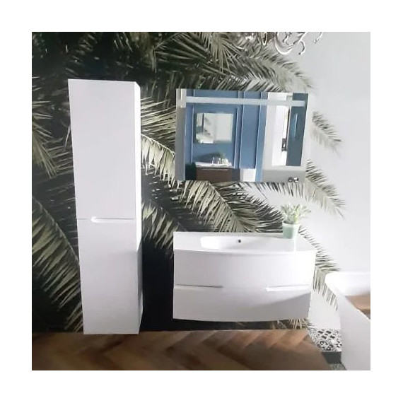 Пенал подвесной Jacob Delafon Nona 40x175 см L EB1893LRU-G1C, белый глянцевый - 2 Пенал подвесной Jacob Delafon Nona 40x175 см L EB1893LRU-G1C, белый глянцевый фото 2