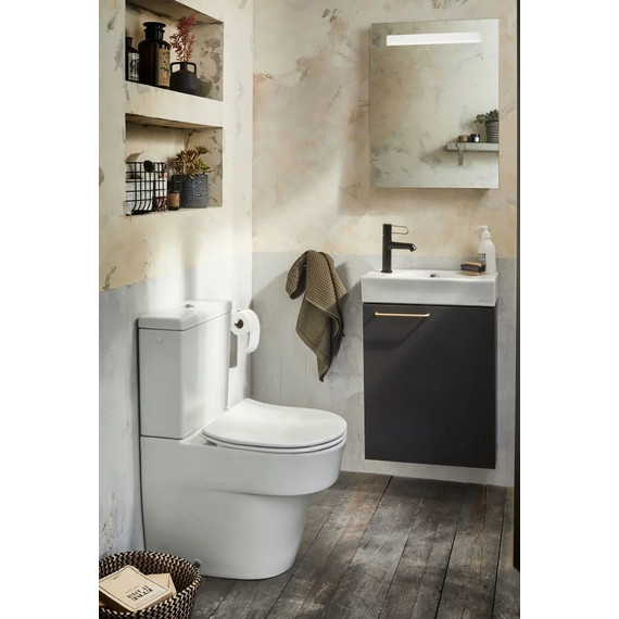 Раковина подвесная Jacob Delafon Odeon Rive Gauche 50 см L EGO112-55-00 фото 2