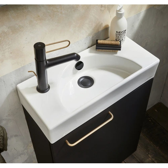 Раковина подвесная Jacob Delafon Odeon Rive Gauche 50 см L EGO112-55-00 фото 4