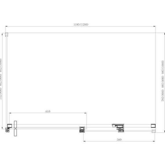 Душевое ограждение Azario Vancouver AZ-NKF1131R 120х100 см (стекло 8 мм) алюминий/прозрачное - 5 Душевое ограждение Azario Vancouver AZ-NKF1131R 120х100 см (стекло 8 мм) алюминий/прозрачное фото 5