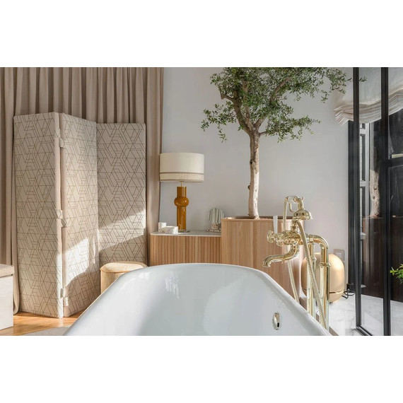 Смеситель для ванны Jacob Delafon Cleo 1889 E24314-BGG, золото фото 9