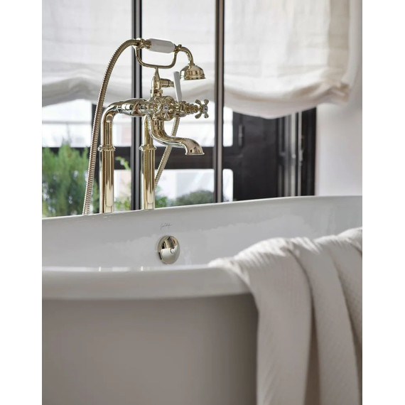 Смеситель для ванны Jacob Delafon Cleo 1889 E24314-BGG, золото фото 8